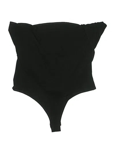 Pre-owned 4th & Reckless Bodysuit In Black