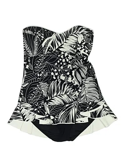 Pre-owned Profile By Gottex One Piece Swimsuit In Black