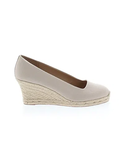 Pre-owned J.crew Factory Store Wedges In Brown