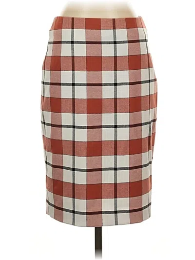 Pre-owned Ann Taylor Factory Casual Skirt In Brown