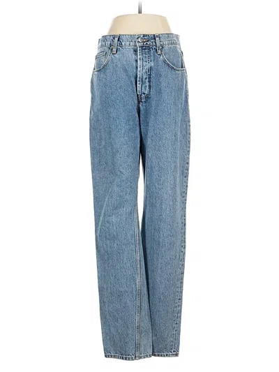 Pre-owned Anine Bing Jeans In Blue