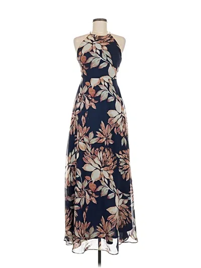 Pre-owned Lulus Casual Dress In Blue