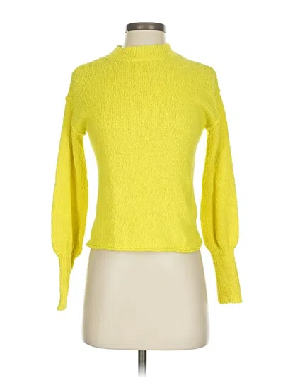 Pre-owned Abound Turtleneck Sweater In Yellow