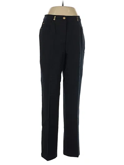 Pre-owned St John Dress Pants In Black