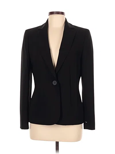 Pre-owned Kasper Blazer Jacket In Black