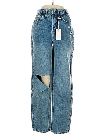 Pre-owned Good American Jeans In Blue