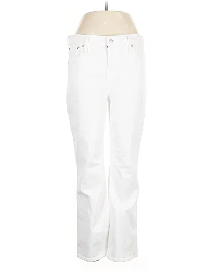 Pre-owned Madewell Jeans In White