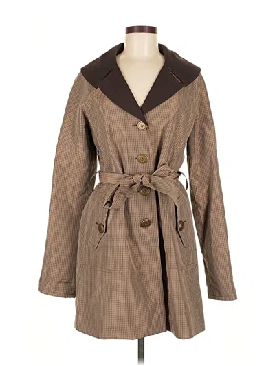 Pre-owned Penta Trenchcoat In Brown