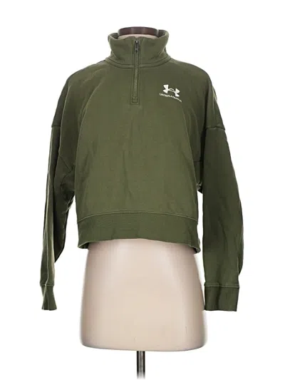 Pre-owned Under Armour Sweatshirt In Green