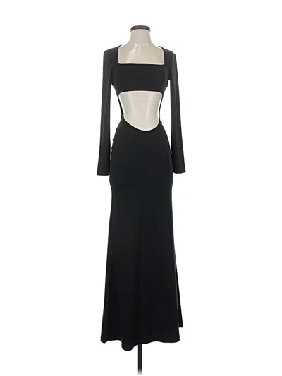 Pre-owned Unbranded Cocktail Dress In Black