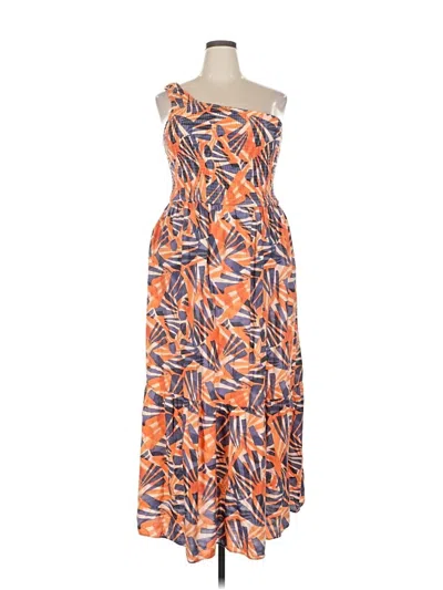 Pre-owned Nine West Cocktail Dress In Orange