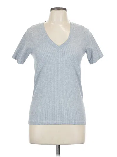 Pre-owned Athleta Short Sleeve T-shirt In Gray