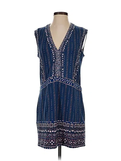 Pre-owned Bcbgmaxazria Casual Dress In Blue
