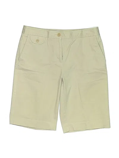 Pre-owned Talbots Khaki Shorts In Brown