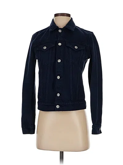 Pre-owned Lucky Brand Denim Jacket In Blue