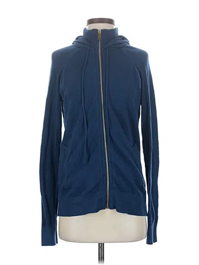 Pre-owned Evolution By Cyrus Zip Up Hoodie In Blue