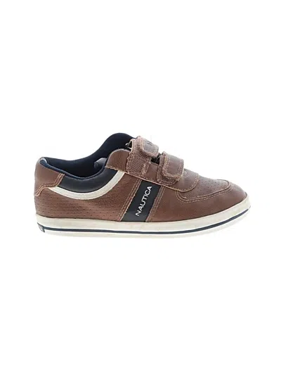 Pre-owned Nautica Kids' Sneakers In Brown
