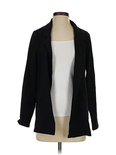 Pre-owned Lush Blazer Jacket In Black