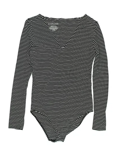 Pre-owned Everlane Bodysuit In Black