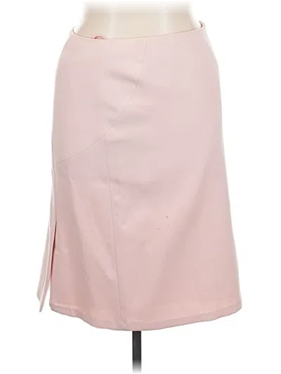 Pre-owned Jones New York Formal Skirt In Pink