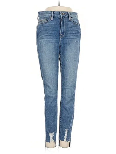 Pre-owned Good American Jeans In Blue