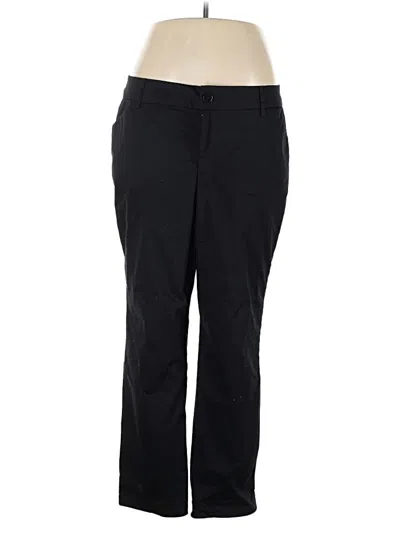 Pre-owned Lee Dress Pants In Black