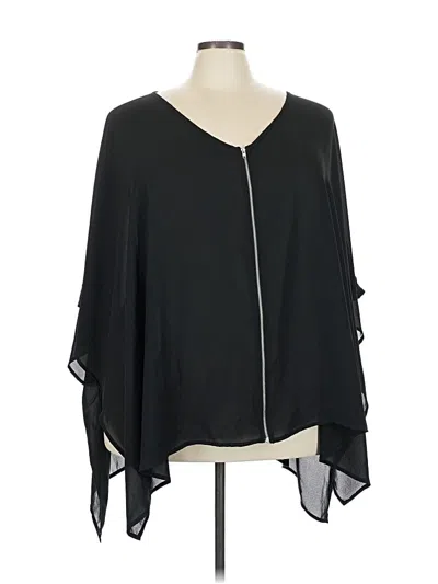 Torrid 3/4 Sleeve Blouse In Black