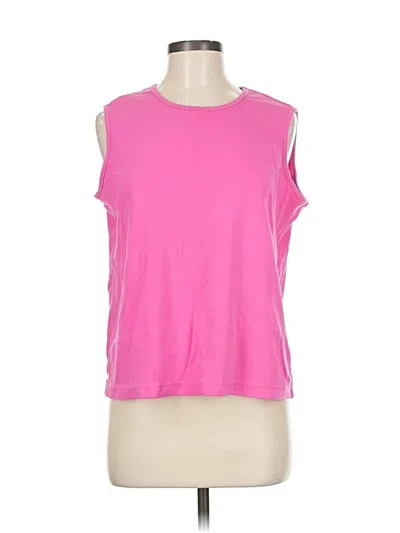Pre-owned Blair Sleeveless T-shirt In Pink