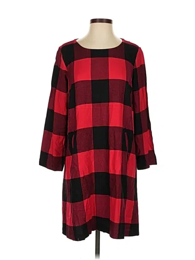 Pre-owned Coldwater Creek Casual Dress In Red