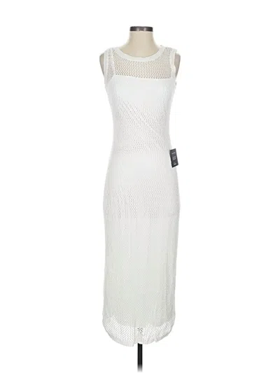 Pre-owned Lulus Cocktail Dress In White