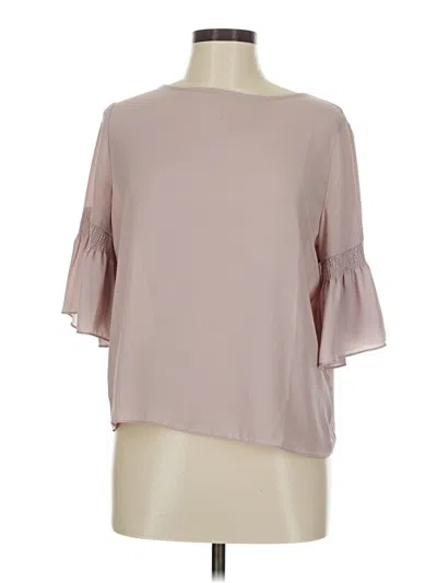 Pre-owned Mossimo Short Sleeve Blouse In Pink