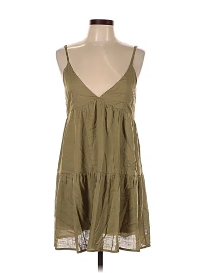 Pre-owned Rhythm Casual Dress In Brown