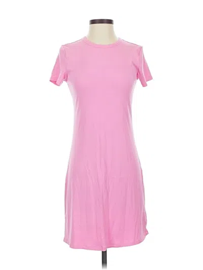 Pre-owned Athleta Casual Dress In Pink