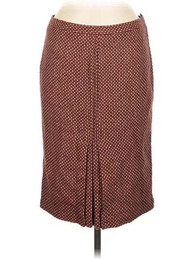 Club Monaco Formal Skirt In Brown