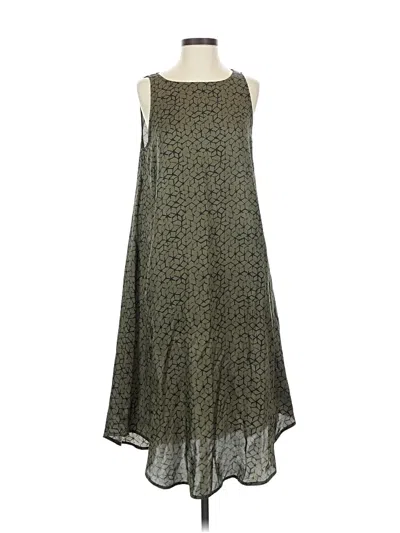 Pre-owned Eileen Fisher Casual Dress In Green