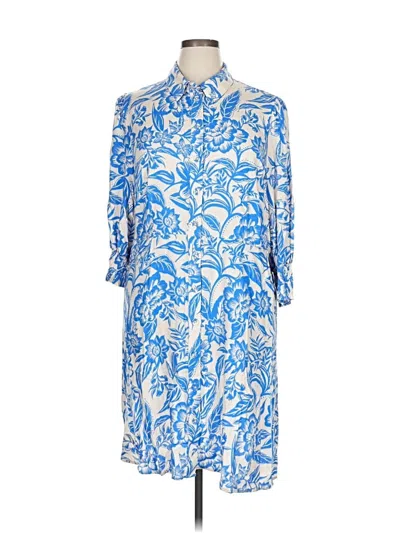 Pre-owned Cabi Casual Dress In Blue