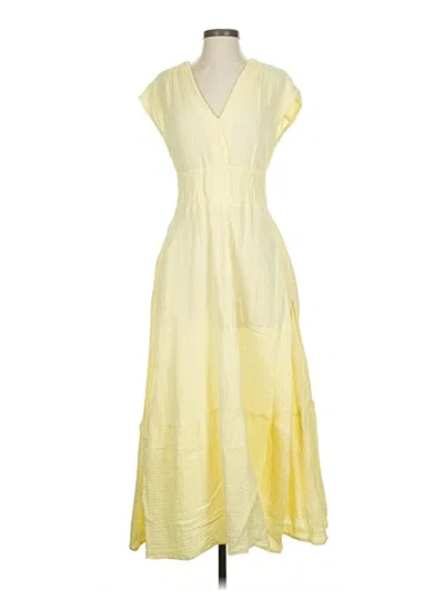 Pre-owned Joe's Jeans Casual Dress In Yellow