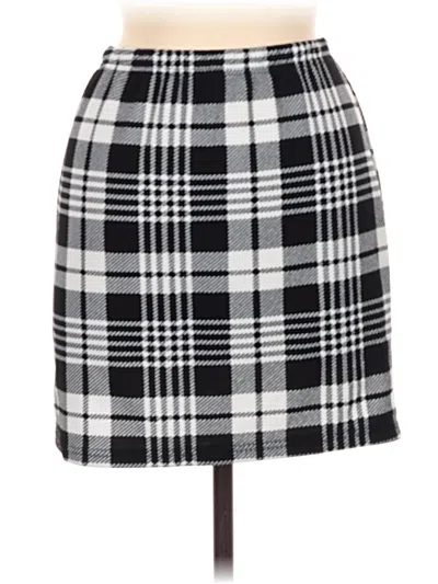 Pre-owned Unbranded Casual Skirt In Black