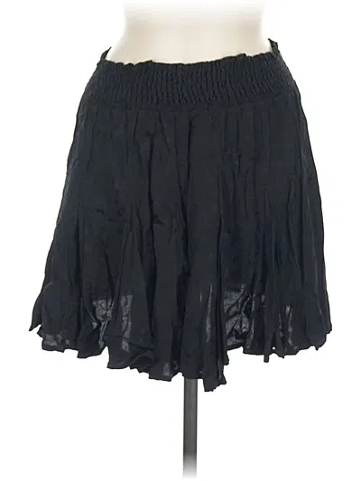 Pre-owned Storia Casual Skirt In Black
