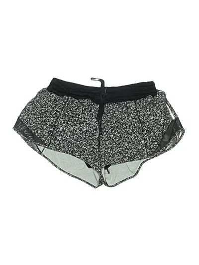 Pre-owned Lululemon Athletica Athletic Shorts In Silver