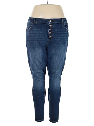Pre-owned M Jeans By Maurices Jeggings In Blue