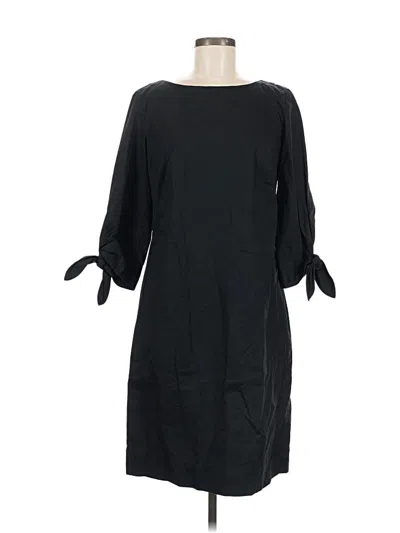 Pre-owned Talbots Casual Dress In Black