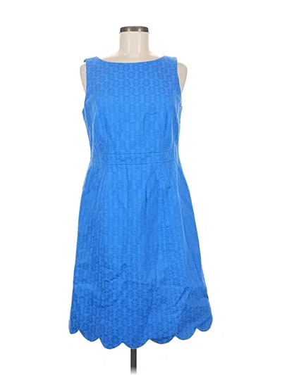 Pre-owned Talbots Casual Dress In Blue