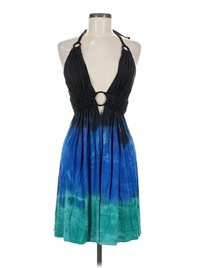 Pre-owned Sky Cocktail Dress In Blue
