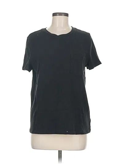 Pre-owned Gap Short Sleeve T-shirt In Black