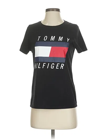 Pre-owned Tommy Hilfiger Sport Short Sleeve T-shirt In Black