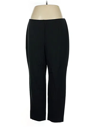Pre-owned Jjill Active Pants In Black