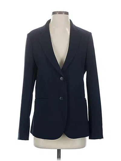 Pre-owned Uniqlo Blazer Jacket In Blue