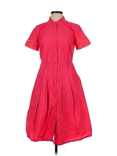 Pre-owned Talbots Casual Dress In Red