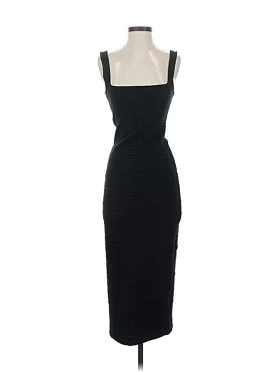 Pre-owned Good American Cocktail Dress In Black